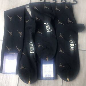 3 pairs Polo Ralph Lauren High Dress Socks Wool